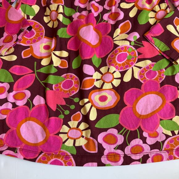 Hanna Andersson Floral Print Tunic Dress 120cm - Picture 4 of 10